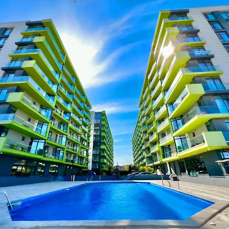 Luxury Double Aria - Pool & Langa Plaja Apartamento *